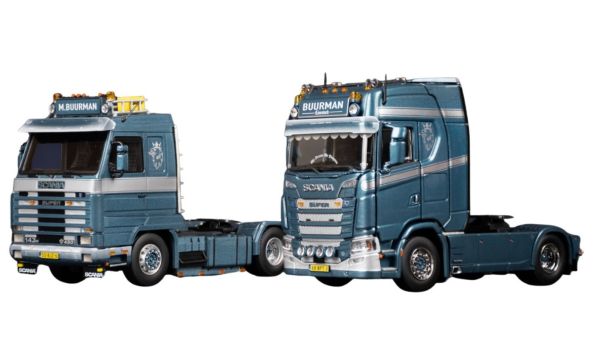 IMC32-0183 - SCANIA 143M Streamline 4x2 met SCANIA Séries Hoogdak 4x2 BUURMAN - 1