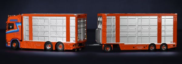 IMC32-0197 - SCANIA S High Roof 6x2 bakwagen met aanhanger 1+2 Vee assen RINUS VAN BEERS - 1