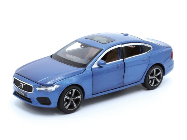 TAY32100010 - VOLVO S90 Blauw met lichten en geluiden - 1