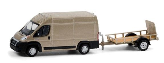 GREEN32210-C - RAM ProMaster 2500 2019 met HITCH & TOW 1 as aanhangwagen in blisterverpakking - 1