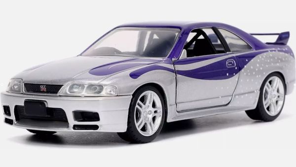 JAD32587 - NISSAN Skyline GT-R - TOKYO Drift 1995 Zilver SNEL en FURIOUS - 1