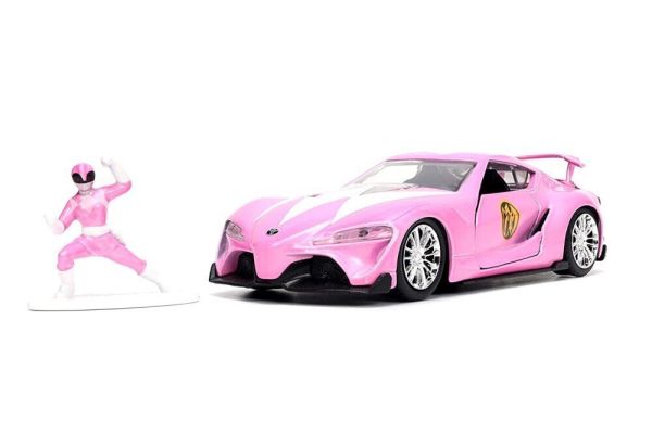 JAD33079 - TOYOTA FT-1 Concept con POWER RANGER rosa - 1