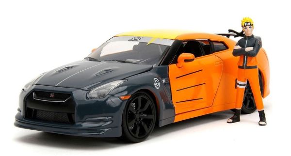 JAD33691 - NISSAN GT-R met NARUTO-figuurtje 2009 - 1