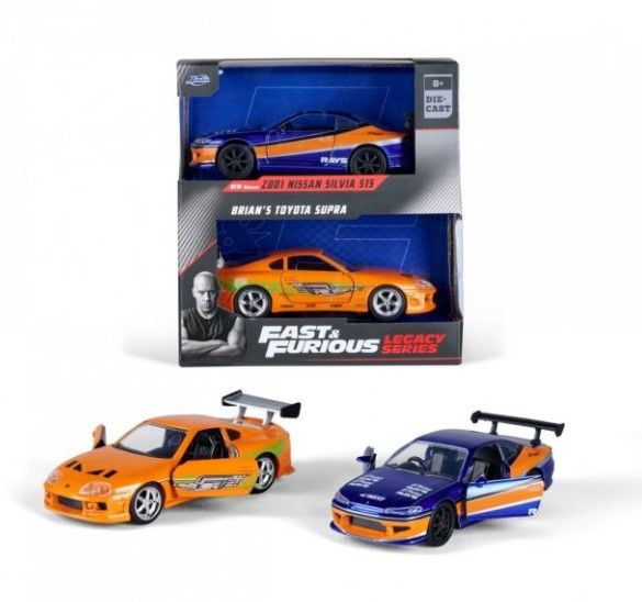 JAD34254 - TOYOTA Supra en NISSAN Silvia 515 Fast & Furious - 1