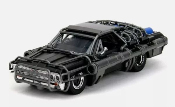 JAD34733 - CHEVROLET El Camino met kooi 1967 zwart FAST and FURIOUS - 1