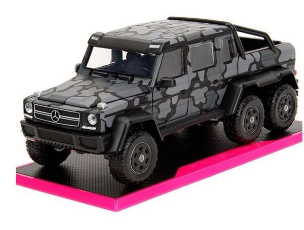 JAD35067 - MERCEDES-BENZ AMG G63 6X6 Nero mimetico PINK SLIPS - 1