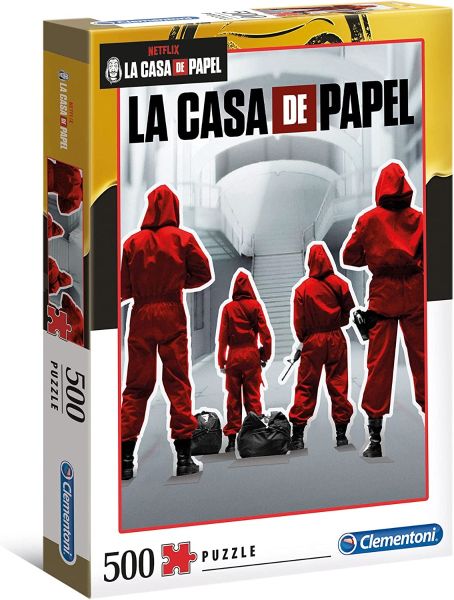 CLE35084 - 500 stukjes puzzel LA CASA DE PAPEL - 1