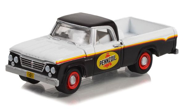 GREEN35240-A - DODGE D-100 1964 PENNZOIL uit de serie BLUE COLLAR in blisterverpakking - 1