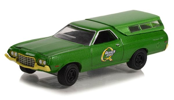 GREEN35240-B - FORD Ranchero 500 1972 QUAKER STATE uit de serie BLUE COLLAR in blisterverpakking - 1