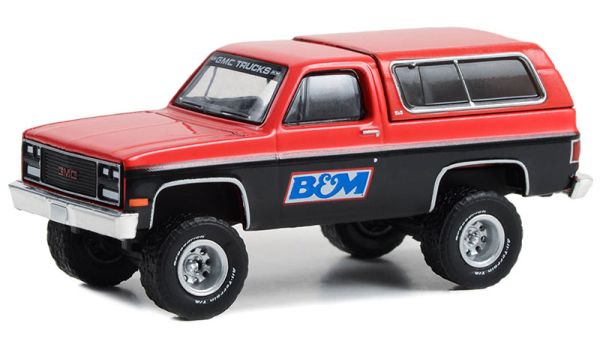 GREEN35260-D - 1991 GMC Jimmy SLE B&M uit de BLUE COLLAR serie, blisterverpakking - 1