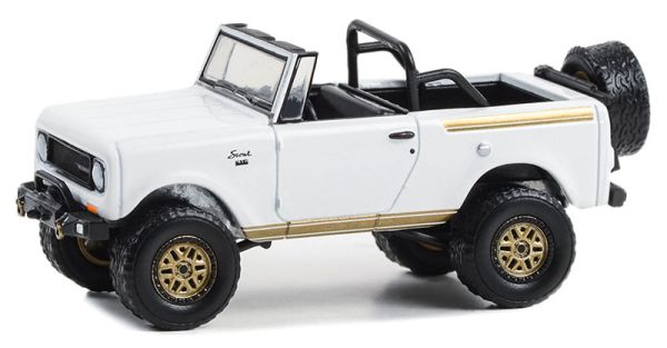 GREEN35270-B - INTERNATIONAL Harvester Scout 1970 wit uit de ALL-TERRAIN serie in blisterverpakking - 1