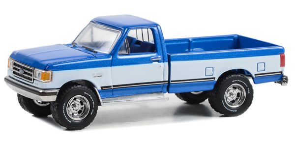 GREEN35270-D - FORD F-150 XLT Lariat 1988 Blauw uit de ALL-TERRAIN serie in blisterverpakking - 1