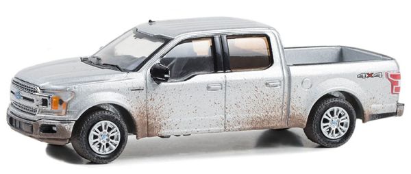 GREEN35270-F - FORD F-150XLT 2020 Gris sali uit de ALL-TERRAIN serie in blisterverpakking - 1