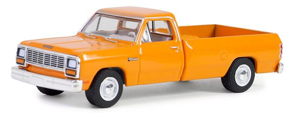 GREEN35280-C-ORANGE - DODGE Ram D-250 1982 oranje in blisterverpakking BLUE COLLAR - 1