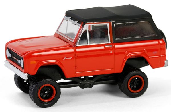 GREEN35290-B - FORD Bronco 1969 rood uit de ALL-TERRAIN serie in blisterverpakking - 1