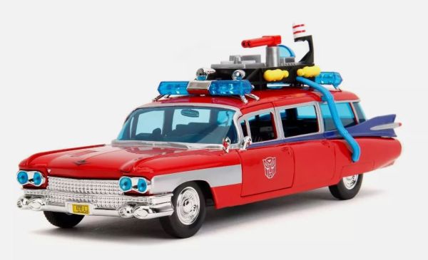 JAD35466 - CADILLAC Ghostbusters ECTO-1 X Rood - TRANSFORMERS - 1