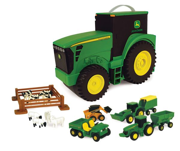 T35747A - Valisette JOHN DEERE met trekkers en toebehoren - 1