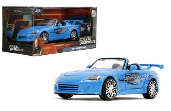 JAD35875 - HONDA S2000 2001 blauw - SNEL en WILDIG - 1