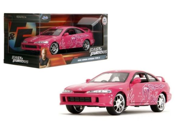 JAD35876 - HONDA Intégra Type R 1995 roze - SNEL en WILDIG - 1