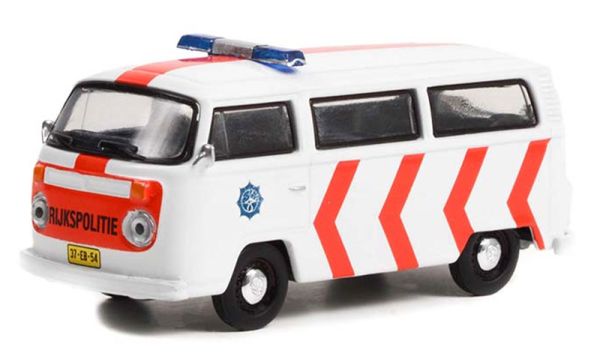 GREEN36050-B - VOLKSWAGEN Type 2 1975 Braziliaanse Politie uit de CLUB V-DUB serie in blisterverpakking - 1