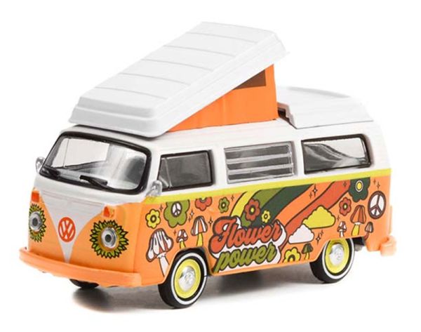 GREEN36050-C - VOLKSWAGEN Type 2 Westfalia Campmobile 1973 uit de serie CLUB V-DUB in blister. - 1