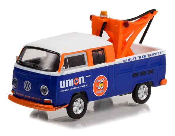 GREEN36060-B - VOLKSWAGEN T2 dubbele cabine 1969 UNION 76 sleepwagen uit de serie CLUB VEE-DUB in blisterverpakking - 1