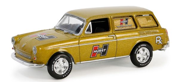 GREEN36100-B - VOLKSWAGEN Type 3 Quareback Panel 1969 Gold uit de serie CLUB V-DUB in blisterverpakking - 1