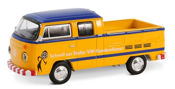 GREEN36100-D - VOLKSWAGEN Type 2 Dubbele Cabine Pick-up DOKA uit de serie CLUB V-DUB in blisterverpakking - 1