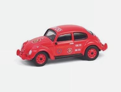 GREEN36110-F - VOLKSWAGEN Classic Beetle rood uit de serie CLUB VEE-DUB in blisterverpakking - 1