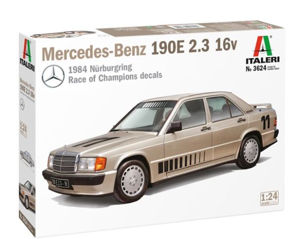 ITA3624 - MERCEDES 190E 2.3-16v te bouwen en te schilderen - 1