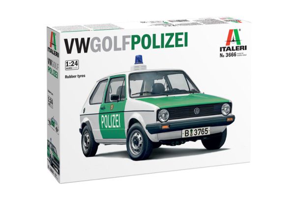 ITA3666 - VOLKSWAGEN Golf Polizei om te monteren en te schilderen - 1