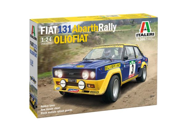 ITA3667 - FIAT 131 Abarth Rally OLIO Fiat in elkaar zetten en schilderen - 1