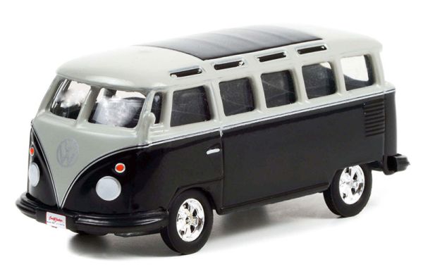 GREEN37250-A - VOLSKWAGEN Type II Custum bus 1962 uit de serie BARRETT JACKSON in blisterverpakking - 1