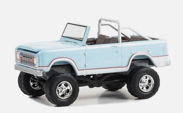 GREEN37300-B - 1970 FORD Bronco custom uit de BARRETT JACKSON 50th Anniversary serie in blisterverpakking - 1