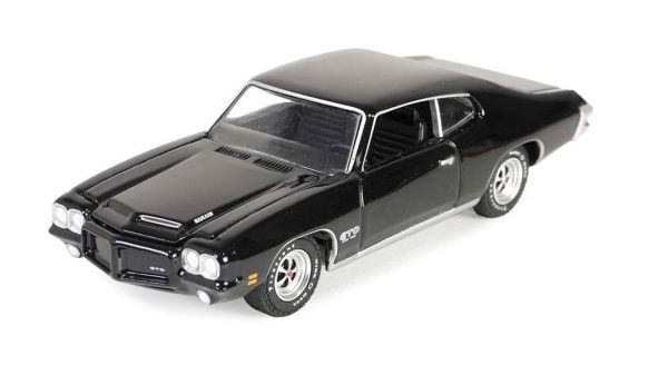 GREEN37300-F - 1971 PONTIAC GTO uit de 50e jubileumreeks BARRETT JACKSON in blisterverpakking - 1