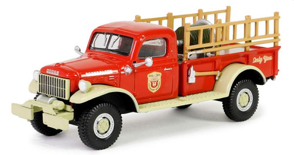 GREEN38060-A - DODGE Power Wagon 1946 - Brandweer uit de SMOKEY BEAR serie in blisterverpakking - 1