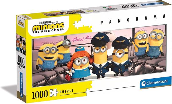 CLE39566 - The Minions 1000 stukjes panorama puzzel - 1