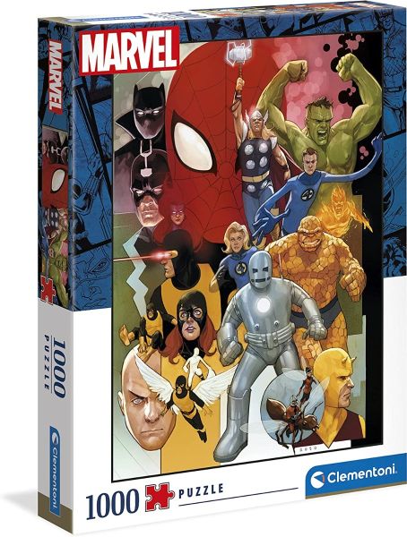 CLE39612 - 1000 stukjes puzzel MARVEL - 1