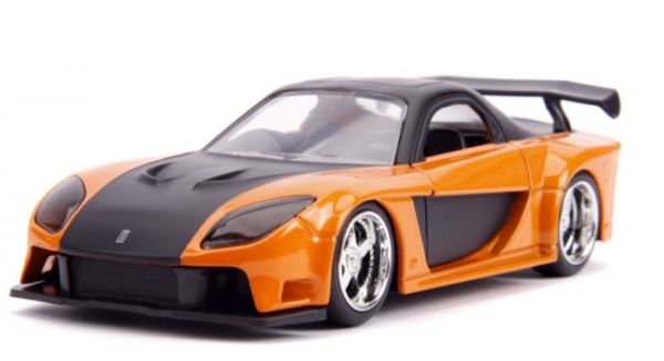 JAD30736 - MAZDA RX-7 Free Rolling M FAST & FURIOUS Oranje - 1