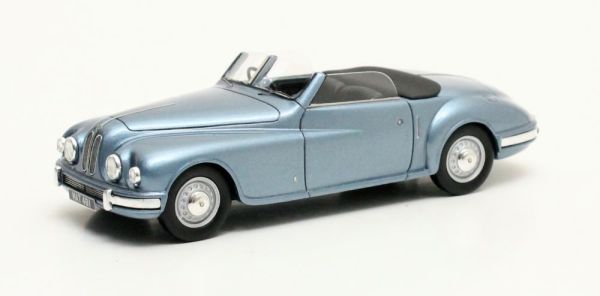 MTX40204-081 - BRISTOL 402 DHC open cabriolet blauw metallic 1949 - 1