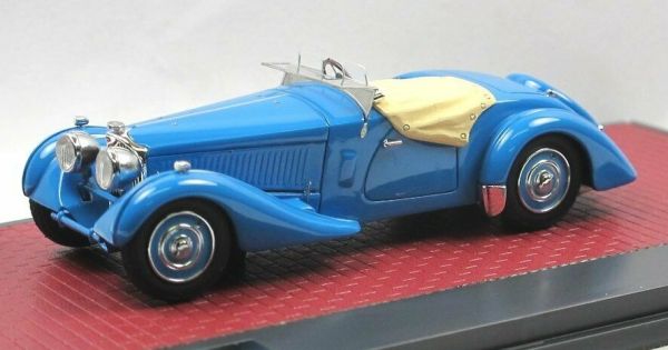 MTX40205-092 - BUGATTI T57S Corsica Roadster blauw 1937 - 1