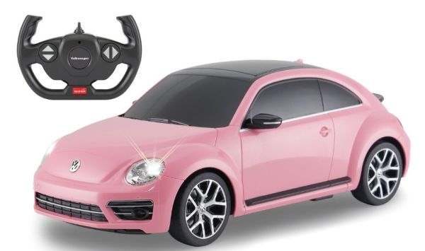 JAM402113 - VOLKSWAGEN Kever Roze Radiogestuurde Auto - 1