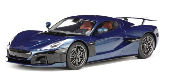 GT405 - RIMAC NEVERA 2021 blauw - 1