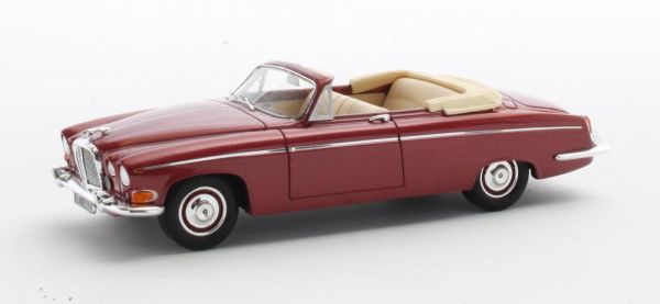 MTX41001-192 - 1969 JAGUAR 420G cabriolet rood metallic - 1