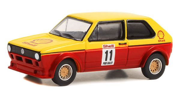 GREEN41125-B - 1978 VOLKSWAGEN Rabbit #11 uit de serie SHELL OIL Special Edition in blisterverpakking - 1