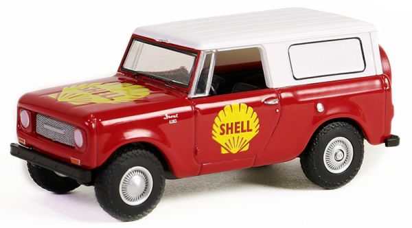 GREEN41155-C - HARVESTER Scout 1968 van de SHELL serie in blisterverpakking - 1