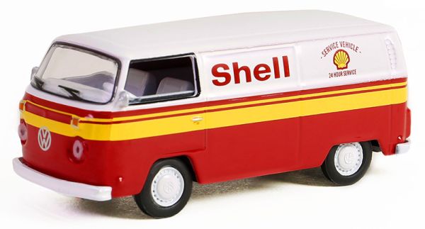 GREEN41155-D - 1979 VOLKSWAGEN Type 2 van de SHELL serie in blisterverpakking - 1