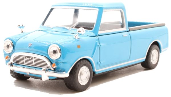 CAR415750 - Blauwe mini pick-up - 1