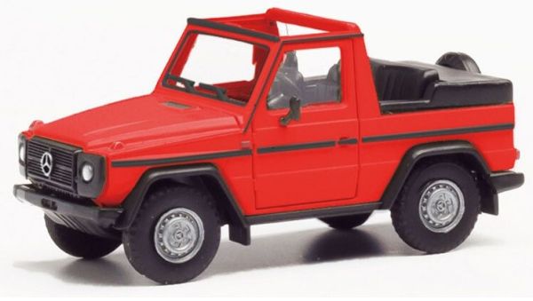 HER420860-002 - MERCEDES BENZ G Converteerbaar rood - 1