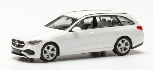 HER421010 - MERCEDES C-klasse station wagon polar white - 1